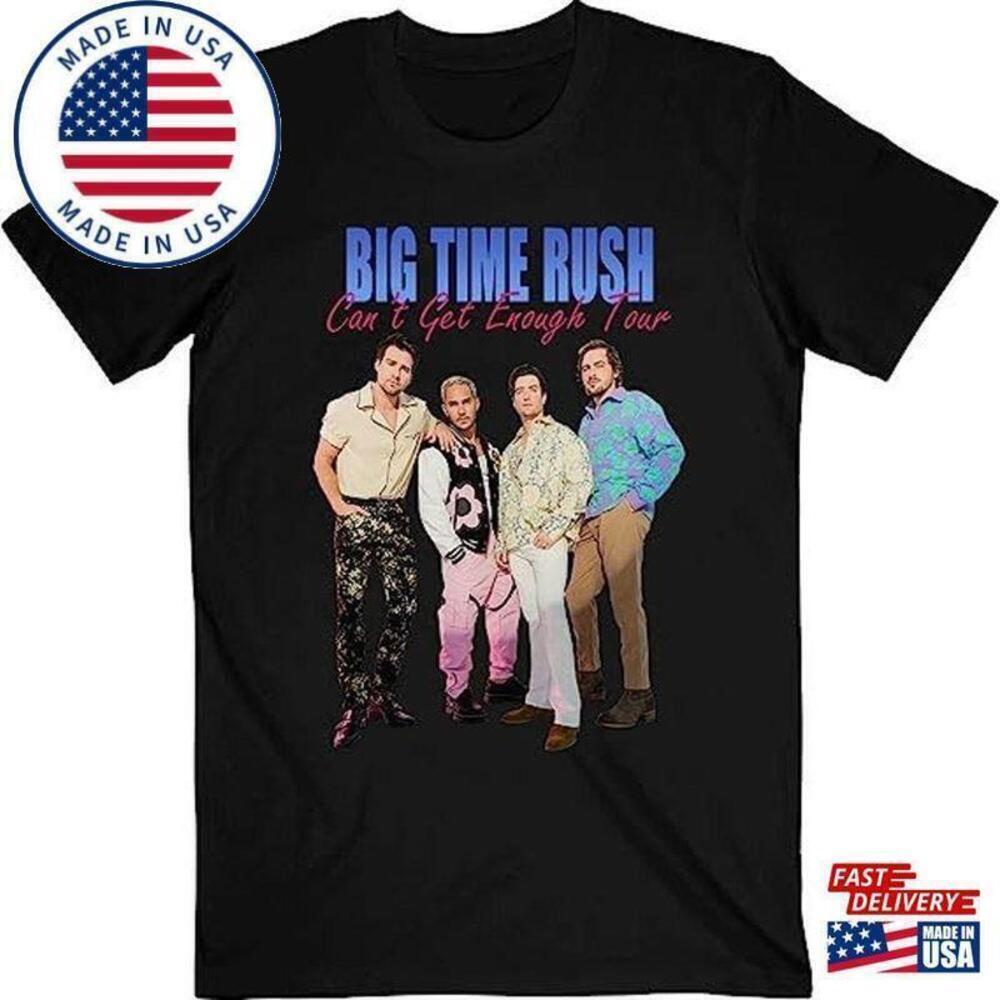 Big Time Rush Cant Get Enough Tour Fan Graphic T-Shirt